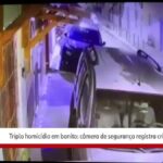 Câmeras de segurança registram tiros disparados contra vítimas de triplo homicídio em Bonito; VÍDEO | Caruaru e Região