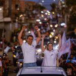 Carreata quilométrica reflete preferência dos caruaruenses pela reeleição de Rodrigo Pinheiro