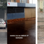 Internautas postaram nas redes sociais imagens da chuva que caiu no DF após meses de estiagem