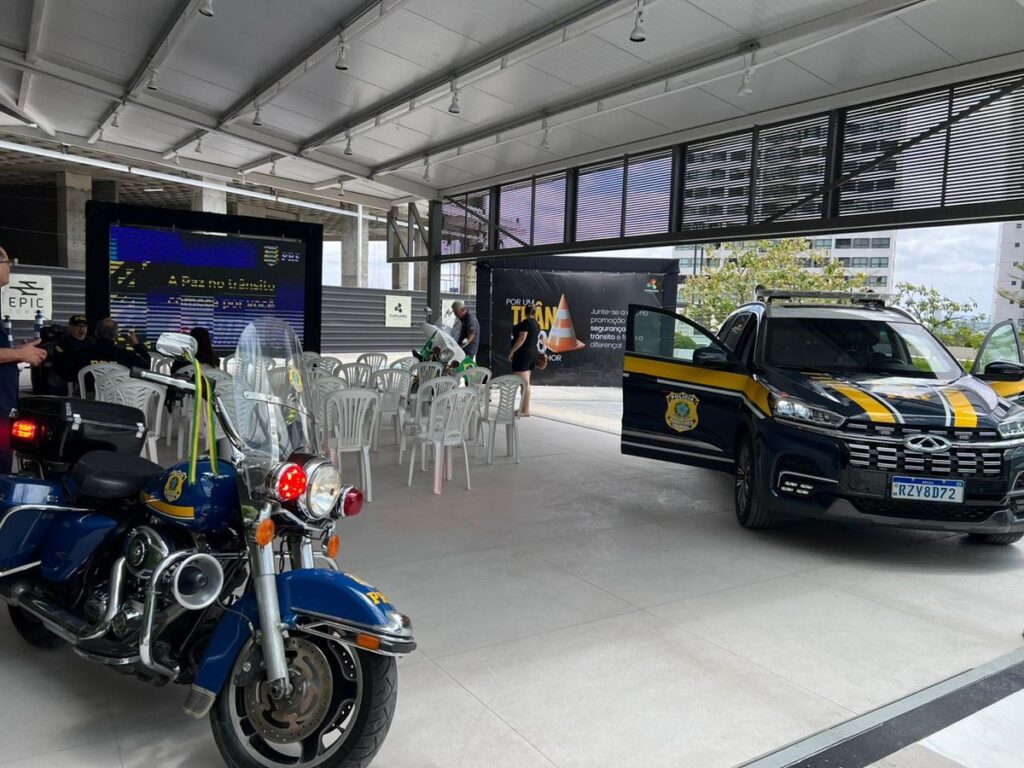 Semana Nacional de Trânsito: PRF realiza evento no Caruaru Shopping | Caruaru e Região