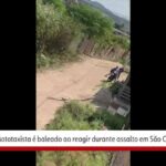 VÍDEO: Mototaxista reage a assalto e é baleado em São Caetano | Caruaru e Região