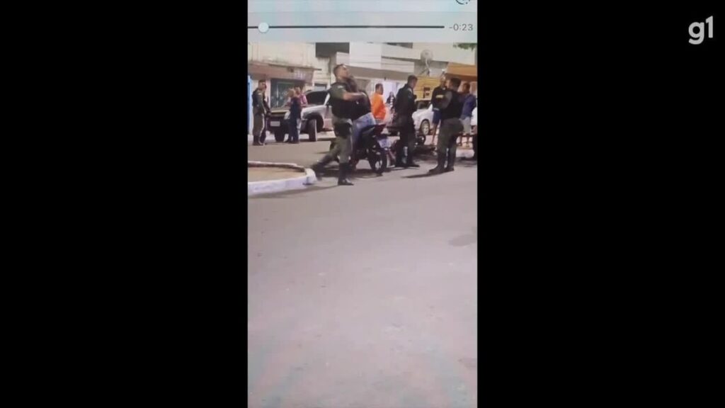 VÍDEO: policial é agredido por homem em Belo Jardim | Caruaru e Região