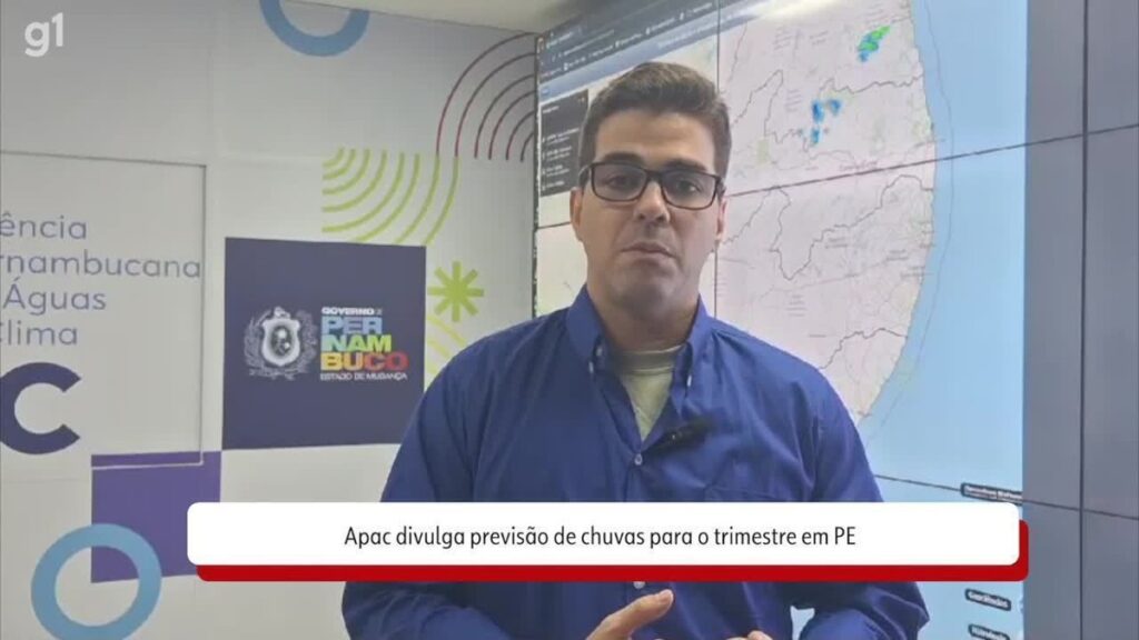 Apac divulga previsão de chuvas para o próximo trimestre no Agreste e Sertão de PE | Caruaru e Região