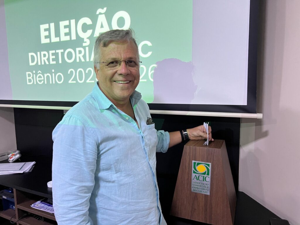 Clauston Pacas é eleito presidente da Acic para o biênio 2025/2026