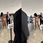 Mulher fica nua ao tentar entrar no Palácio do Planalto