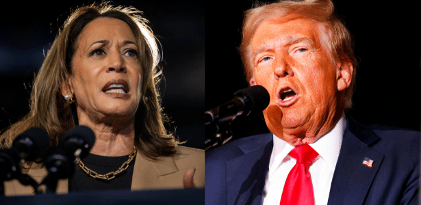 Kamala Harris e Donald Trump