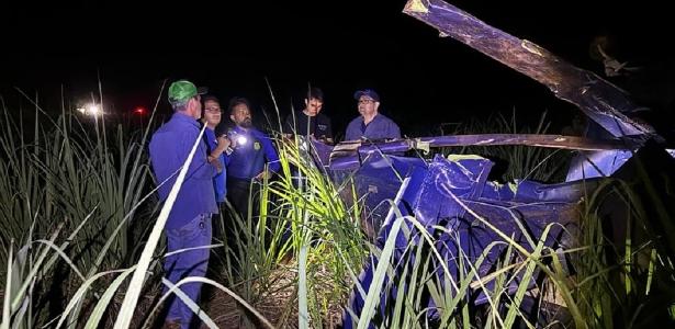 Piloto de avião que caiu em Serranópolis (GO) morreu