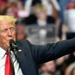 20.07.24 - Donald Trump discursa em comício em Michigan