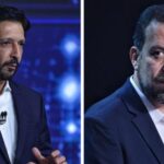 Ricardo Nunes (MDB) e Guilherme Boulos (PSOL) no debate da Band