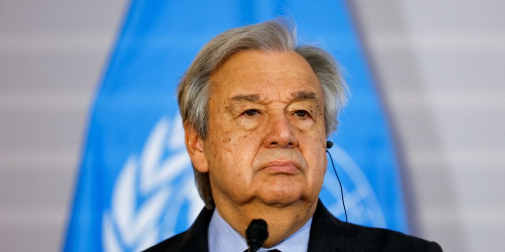 Direitos fundamentais dos palestinos continuam distantes, diz Guterres