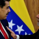 Presidentes Lula e Maduro durante encontro da Unasul em Brasília em maio de 2023