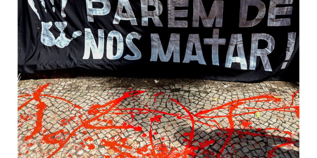 Quase 90% dos mortos pela polícia em 2023 eram pessoas negras
