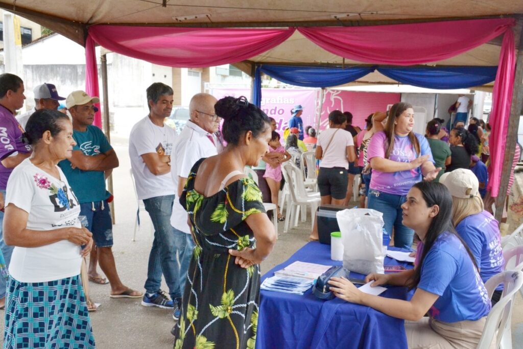 Serviços de saúde são ofertados no mutirão coletivo do 'Outubro Rosa' e 'Novembro Azul' em Jaqueira | Caruaru e Região