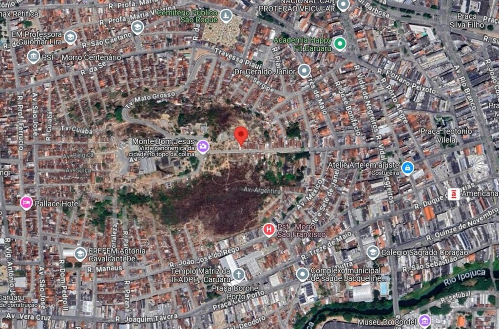Tremor de magnitude 2.2 é registrado em Caruaru nesta quinta-feira
