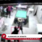 VÍDEO: criminosos agridem e atingem mulher com disparo durante assalto em Brejo da Madre de Deus