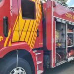 Incêndio em carro mobiliza Corpo de Bombeiros no Jardim das Flores