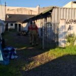 Incêndio em contêiner deixa uma pessoa gravemente ferida no Paraná