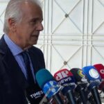 Ministro José Múcio após visitar presidente Lula em São Paulo