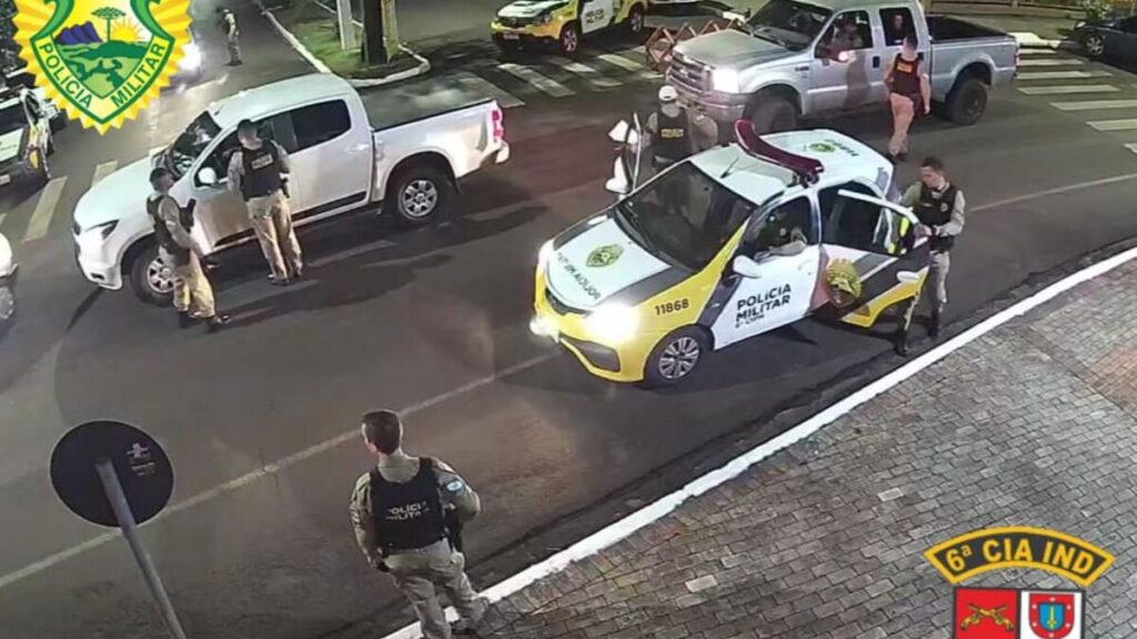 PM notifica 11 pessoas na Operação Lei Seca em Jardim Alegre