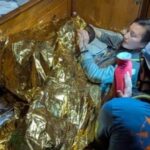 Menina de 11 anos foi resgatada pela tripulação do veleiro Trotamar III, da ONG Compass Collective