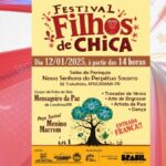 Festival Filhos de Chica traz cultura e arte a Apucarana neste domingo