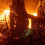 Incênndio atinge Los Angeles, Califórnia - 08/01/2025 - Mundo