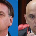 Jair Bolsonaro e Alexandre de Moraes