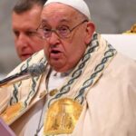Papa Francisco celebra missa de Ano-Novo na Basília de São Pedro, no Vaticano