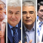 Pastor Henrique Vieira, Marcel Van Hattem, Astronauta Marcos Pontes, Eduardo Girão, Marcos do Val e Soraya Thronicke