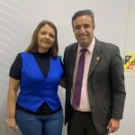 Bruno Lambreta discute planejamento da Saúde para 2025 com secretária Nadja Menezes