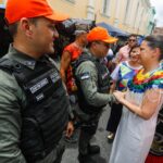 Governadora Raquel Lyra prestigia encontro dos maracatus de baque solto em Nazaré da Mata