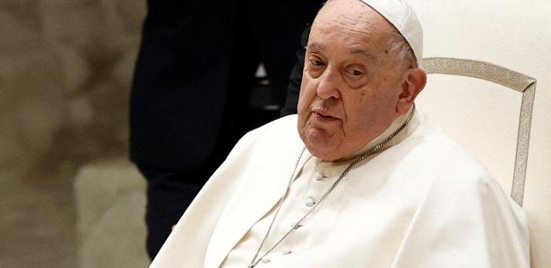 01/02/2025 - Papa Francisco durante audiência do Jubileu no Vaticano