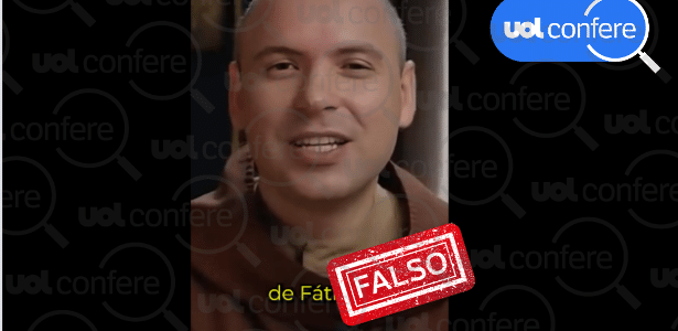 28.mar.2025 - Voz de frei Gilson foi alterada digitalmente em promoção inexistente