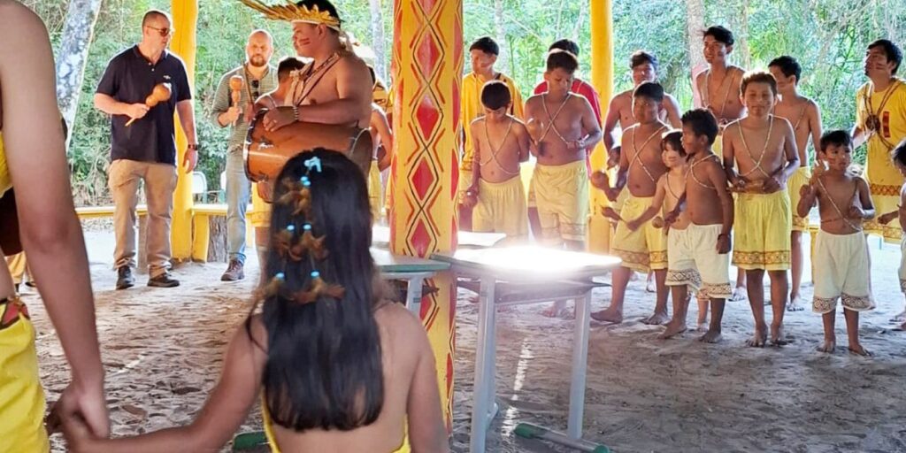 Aldeia terena de Avaí, em São Paulo, inicia gincana cultural