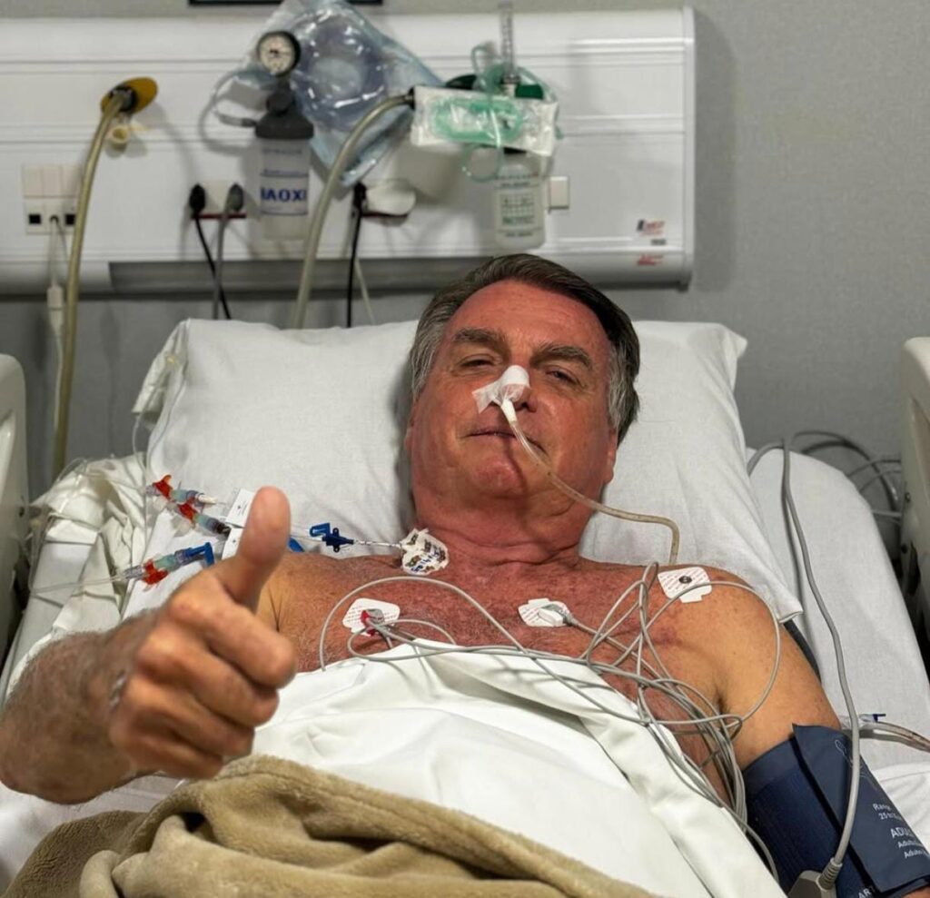 Bolsonaro passa mal no Agreste potiguar e é transferido para hospital em Natal