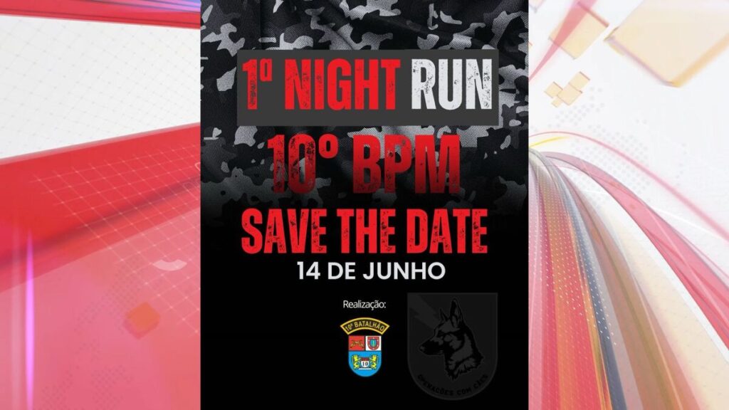Como participar da 1ª Night Run? Corrida da PM terá 5 km de distância