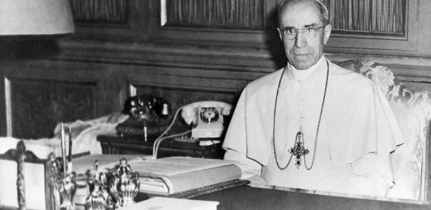 Papa Pio 12 esteve à frente da Igreja Católica de 1939 a 1958, quando morreu