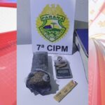 Traficantes são presos após cão da PM encontrar maconha em Arapongas