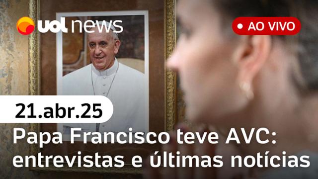 UOL News 2ª Edição com Natália Mota | Programa completo | 21 de abril de 2025