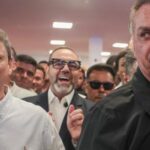 Bolsonaro diz ter 'dívida de gratidão' com Tarcísio e elogia Michelle