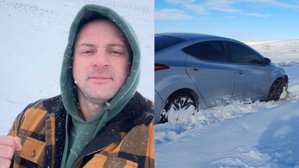 Curitibano é resgatado pela polícia na neve após seguir atalho de GPS