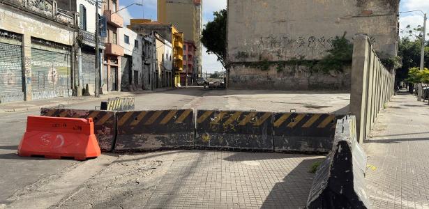 Ruas onde usuários costumavam se concentrar na Cracolândia estão esvaziadas