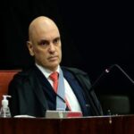 Ministro Alexandre de Moraes durante o julgamento do núcleo 3 da tentativa de golpe