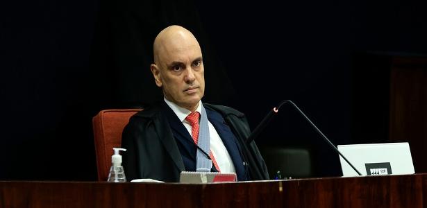 Ministro Alexandre de Moraes durante o julgamento do núcleo 3 da tentativa de golpe