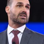 Eduardo Bolsonaro fala durante conferência conservadora nos Estados Unidos
