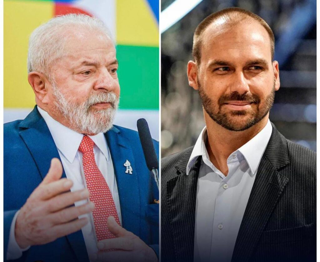 Eduardo Bolsonaro chama Lula de “pinguço” e volta a atacar o governo federal
