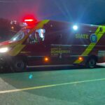 Colisão entre carro e bicicleta motorizada deixa adolescente ferido