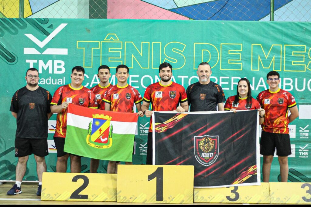 FênixTT entre os melhores clubes de tênis de mesa de Pernambuco