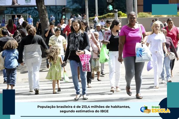 Pessoas andando na rua