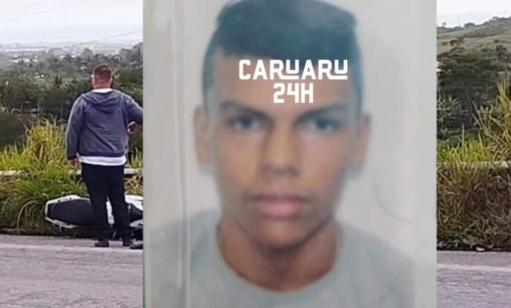 Jovem de 22 anos morre em acidente de moto na BR-104, em Agrestina